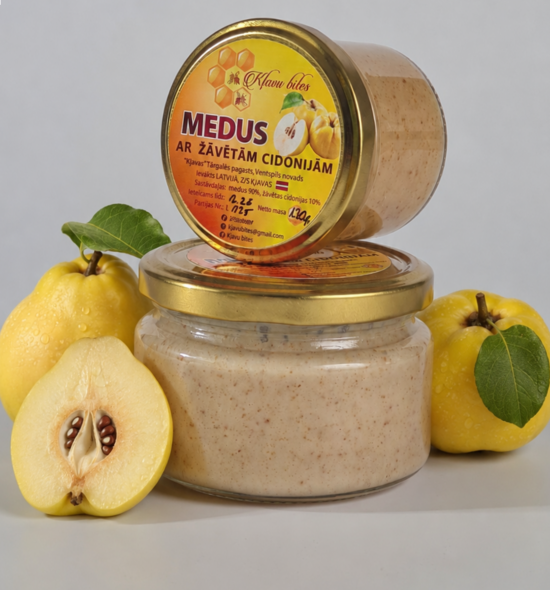 Medus ar žāvētām cidonijām